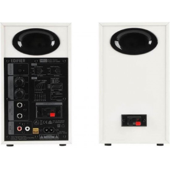 Edifier MR3 Ασύρματα Ηχεία Υπολογιστή 2.0 με Bluetooth 36W Λευκά