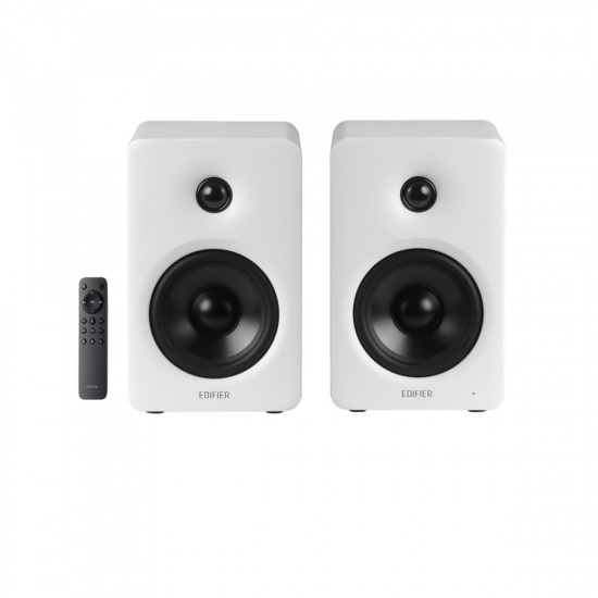 Edifier M90 Αυτοενισχυόμενα Ηχεία με Bluetooth 100W (Ζεύγος) Λευκά