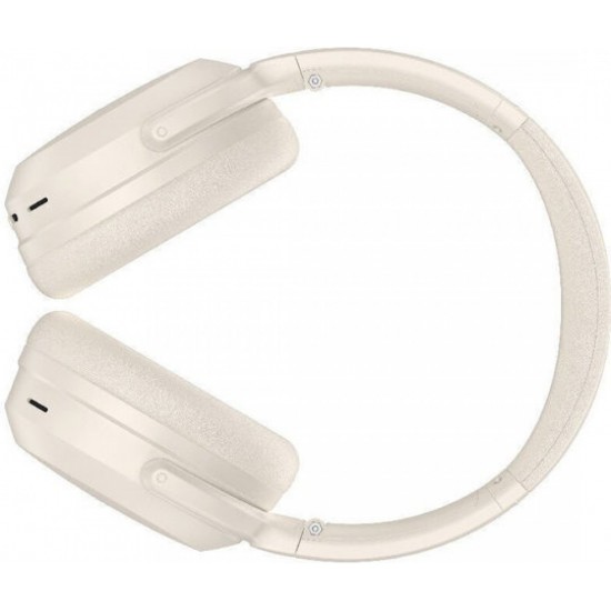 Edifier WH700NB Pro Ασύρματα / Ενσύρματα Over Ear Ακουστικά με 56 ώρες Λειτουργίας και Quick Charge Ivory