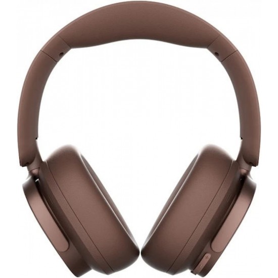 Edifier ES850NB Ασύρματα / Ενσύρματα Over Ear Ακουστικά με 92 ώρες Λειτουργίας και Quick Charge Καφέ