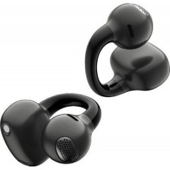 Edifier Comfo Q Open Ear Bluetooth Handsfree Ακουστικά με Αντοχή στον Ιδρώτα και Θήκη Φόρτισης Μαύρα