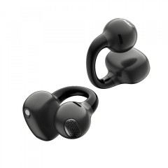 Edifier Comfo Q Open Ear Bluetooth Handsfree Ακουστικά με Αντοχή στον Ιδρώτα και Θήκη Φόρτισης Μαύρα