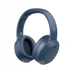 Edifier W820NB Plus Ασύρματα/Ενσύρματα Over Ear Ακουστικά με 49 ώρες Λειτουργίας και Quick Charge Μπλε