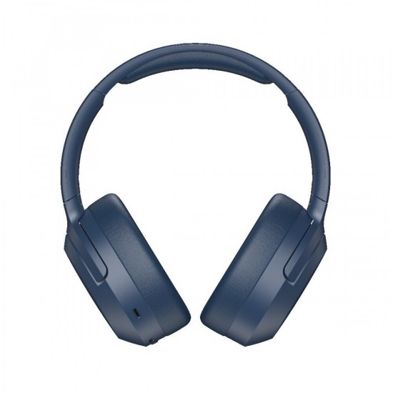 Edifier W820NB Plus Ασύρματα/Ενσύρματα Over Ear Ακουστικά με 49 ώρες Λειτουργίας και Quick Charge Μπλε