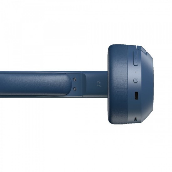Edifier W820NB Plus Ασύρματα/Ενσύρματα Over Ear Ακουστικά με 49 ώρες Λειτουργίας και Quick Charge Μπλε