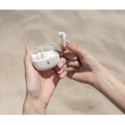 Edifier X5 Pro In-ear Bluetooth Handsfree Ακουστικά με Θήκη Φόρτισης Μπεζ