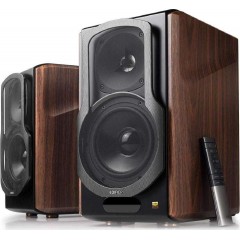Edifier S2000MK III Αυτοενισχυόμενα Ηχεία με Bluetooth 130W Καφέ