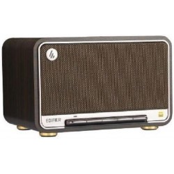 Edifier D32 Φορητό Ηχείο 60W με Διάρκεια Μπαταρίας έως 12 ώρες Black Walnut