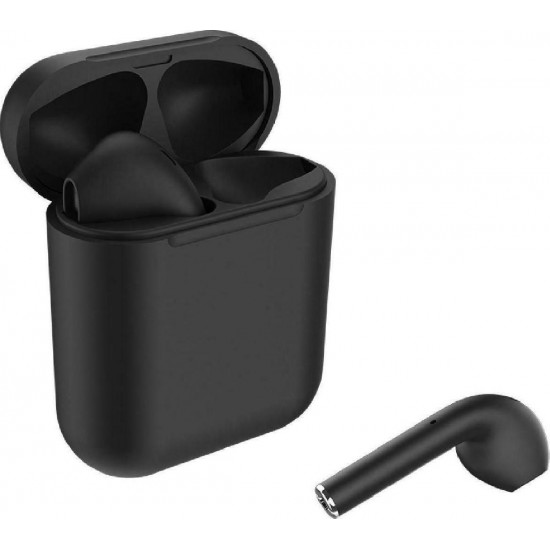 Yison Celebrat W10 Earbud Bluetooth Handsfree Ακουστικά με Θήκη Φόρτισης Μαύρα