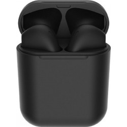 Yison Celebrat W10 Earbud Bluetooth Handsfree Ακουστικά με Θήκη Φόρτισης Μαύρα