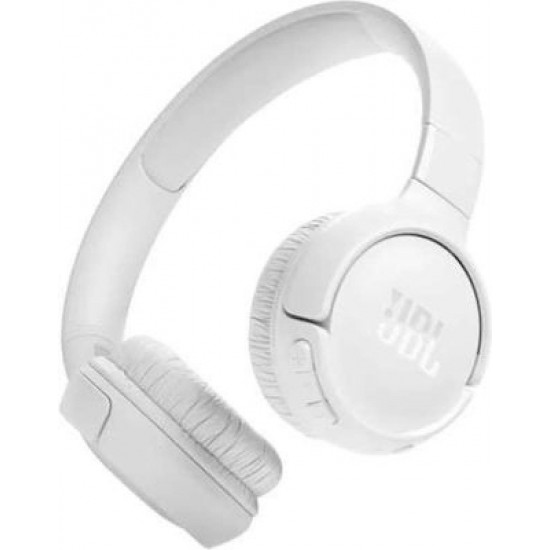 JBL Tune 520BT Ασύρματα Bluetooth On Ear Ακουστικά Λευκά