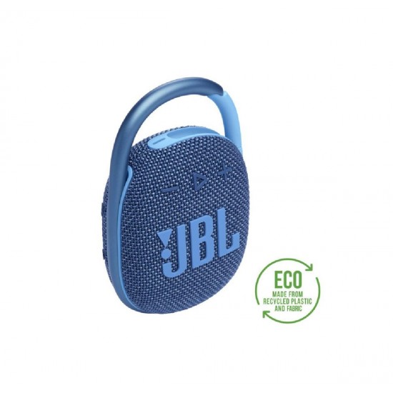 JBL Clip 4 Eco Blue Αδιάβροχο Ηχείο Bluetooth 5W Μπλε