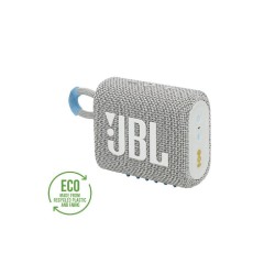 JBL Go 3 Eco Αδιάβροχο Ηχείο Bluetooth 4.2W Λευκό