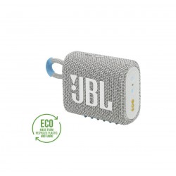 JBL Go 3 Eco Αδιάβροχο Ηχείο Bluetooth 4.2W Λευκό