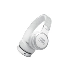 JBL Tune 670NC Λευκά Ασύρματα/Ενσύρματα On Ear Ακουστικά (JBLT670NCWHT)