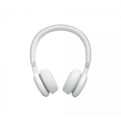 JBL Tune 670NC Λευκά Ασύρματα/Ενσύρματα On Ear Ακουστικά (JBLT670NCWHT)