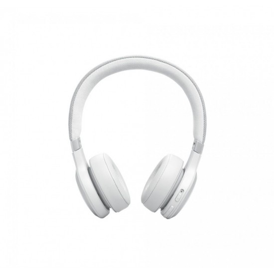 JBL Tune 670NC Λευκά Ασύρματα/Ενσύρματα On Ear Ακουστικά (JBLT670NCWHT)