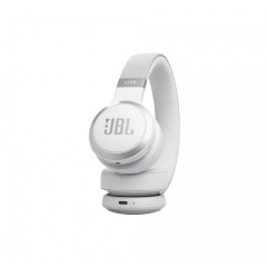 JBL Tune 670NC Λευκά Ασύρματα/Ενσύρματα On Ear Ακουστικά (JBLT670NCWHT)