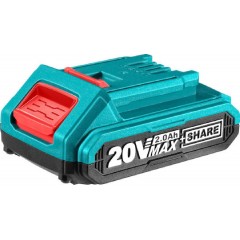 Total Σετ Δραπανοκατσάβιδο & Πιστολέτο 20V με 2 Μπαταρίες 2Ah και Θήκη (TCKLI2008)