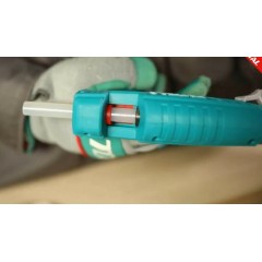 Total (TT101116) Ηλεκτρικό Πιστόλι Θερμοκόλλησης 100W για Ράβδους Σιλικόνης 11.2mm