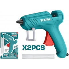 Total (TT101116) Ηλεκτρικό Πιστόλι Θερμοκόλλησης 100W για Ράβδους Σιλικόνης 11.2mm