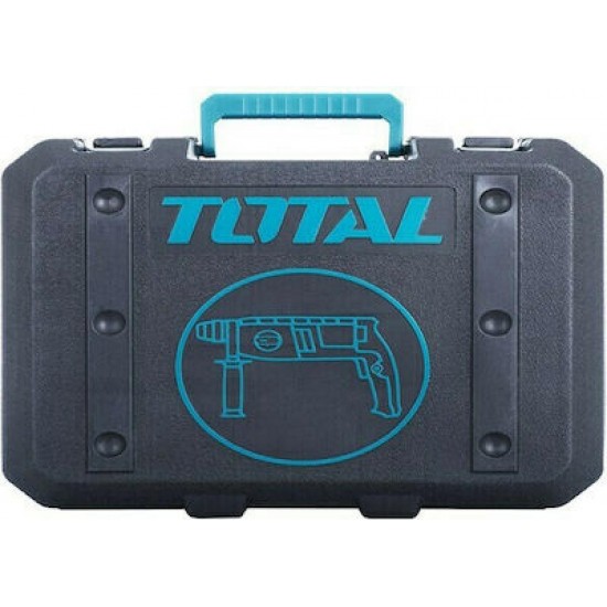 Total Κρουστικό Σκαπτικό Πιστολέτο Ρεύματος 800W με Υποδοχή SDS Plus με Ταχυτσόκ (TH308268-2)