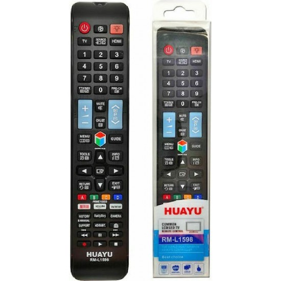 Huayu RM-L1598 Pro Συμβατό Τηλεχειριστήριο για Τηλεοράσεις Samsung