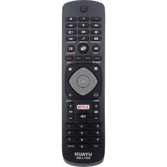 Huayu RM-L1285+ Συμβατό Τηλεχειριστήριο για Τηλεοράσεις Philips