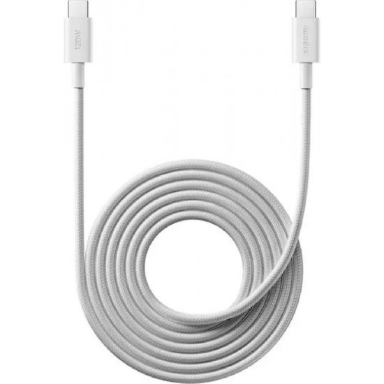 Xiaomi 6A Braided USB-C to USB-C Cable 2m (BHR087AGL) White
