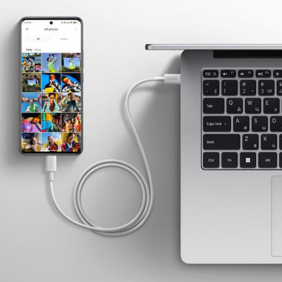 Xiaomi 6A Braided USB-C to USB-C Cable 2m (BHR087AGL) White