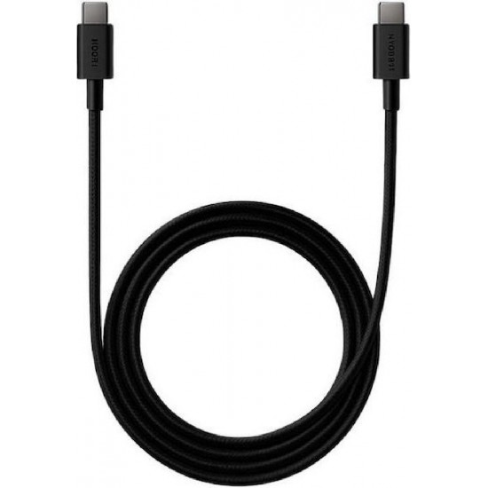 Xiaomi 6A High-Speed USB4 Braided USB-C to USB-C Cable 1m (BHR087BGL) Black