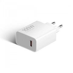 Xiaomi Φορτιστής GaN με Θύρα USB-A και Καλώδιο USB-C 100W Quick Charge 3.0 Λευκός (BHR095VEU)