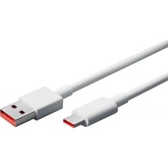 Xiaomi USB 3.1 Cable USB-C male - USB-A male Λευκό 1m (BHR6032GL)
