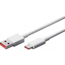 Xiaomi USB 3.1 Cable USB-C male - USB-A male Λευκό 1m (BHR6032GL)