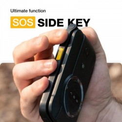 AGM M8 Flip Dual SIM Ανθεκτικό Κινητό με Μεγάλα Κουμπιά Μαύρο