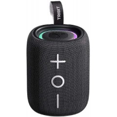 Tribit Stormbox Mini + BTS33 Αδιάβροχο Ηχείο Bluetooth 12W με Διάρκεια Μπαταρίας έως 12 ώρες Μαύρο