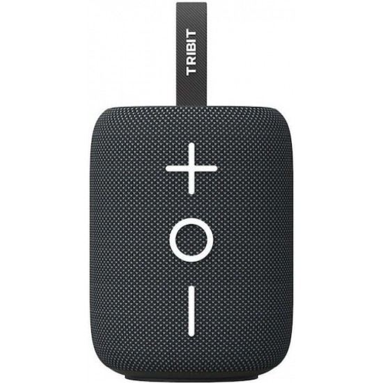 Tribit Stormbox Mini + BTS33 Αδιάβροχο Ηχείο Bluetooth 12W με Διάρκεια Μπαταρίας έως 12 ώρες Μαύρο