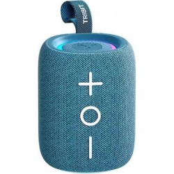 Tribit Stormbox Mini + BTS33 Αδιάβροχο Ηχείο Bluetooth 12W με Διάρκεια Μπαταρίας έως 12 ώρες Μπλε