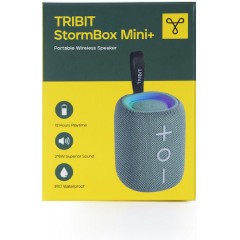 Tribit Stormbox Mini + BTS33 Αδιάβροχο Ηχείο Bluetooth 12W με Διάρκεια Μπαταρίας έως 12 ώρες Πράσινο