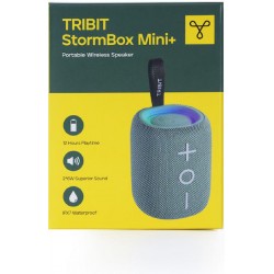 Tribit Stormbox Mini + BTS33 Αδιάβροχο Ηχείο Bluetooth 12W με Διάρκεια Μπαταρίας έως 12 ώρες Πράσινο