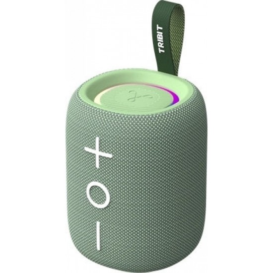 Tribit Stormbox Mini + BTS33 Αδιάβροχο Ηχείο Bluetooth 12W με Διάρκεια Μπαταρίας έως 12 ώρες Πράσινο