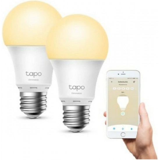 Tp-Link Tapo L510E Smart Wi-Fi Light Bulb Dimmable v3.50 (2-Pack)