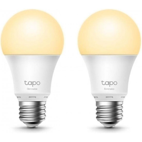 Tp-Link Tapo L510E Smart Wi-Fi Light Bulb Dimmable v3.50 (2-Pack)