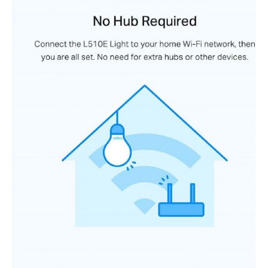 Tp-Link Tapo L510E Smart Wi-Fi Light Bulb Dimmable v3.50 (2-Pack)