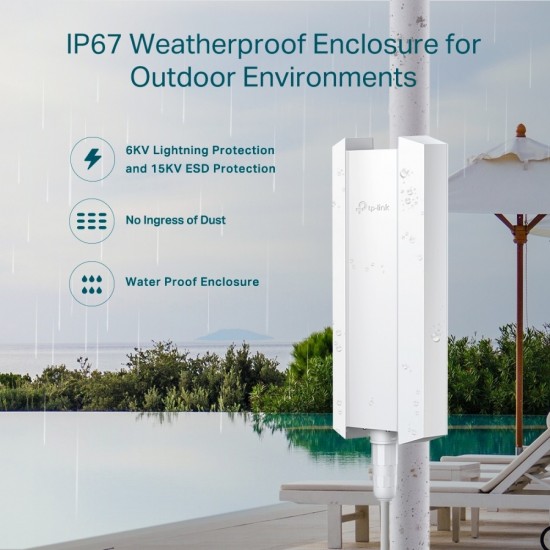 Tp-Link EAP610 AX1800 Indoor/Outdoor WiFi 6 Access Point v1.20 (1753502274)