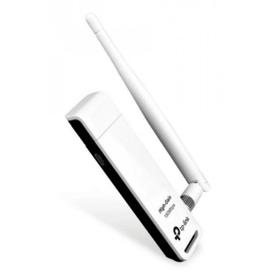 TP-LINK TL-WN722N v4 Ασύρματος USB Αντάπτορας Δικτύου με Αποσπώμενη Κεραία 150Mbps