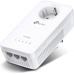 TP-LINK TL-WPA8631P v4 Powerline για Ασύρματη Σύνδεση Wi-Fi 5 με Passthrough Πρίζα και 3 Θύρες Gigabit Ethernet