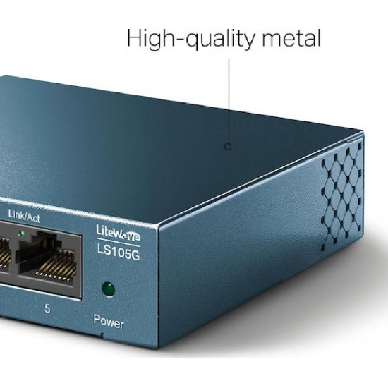 Tp-Link LS105G LiteWave 5-Port Gigabit Desktop Switch v4.0