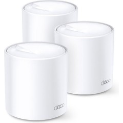 TP-LINK Deco X20 v3.2 WiFi Mesh Network Access Point Wi-Fi 6 Dual Band (2.4 & 5GHz) σε Τριπλό Kit (1750503128)