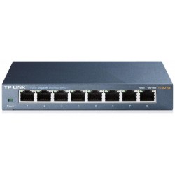 TP-LINK TL-SG108 v9 Unmanaged L2 Switch με 8 Θύρες Gigabit (1Gbps) Ethernet